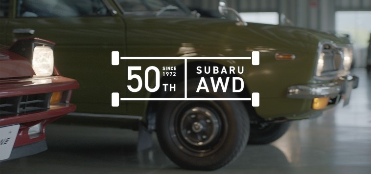 Subaru celebra il 50° anniversario dal debutto del suo sistema a trazione integrale AWD (All-Wheel Drive)